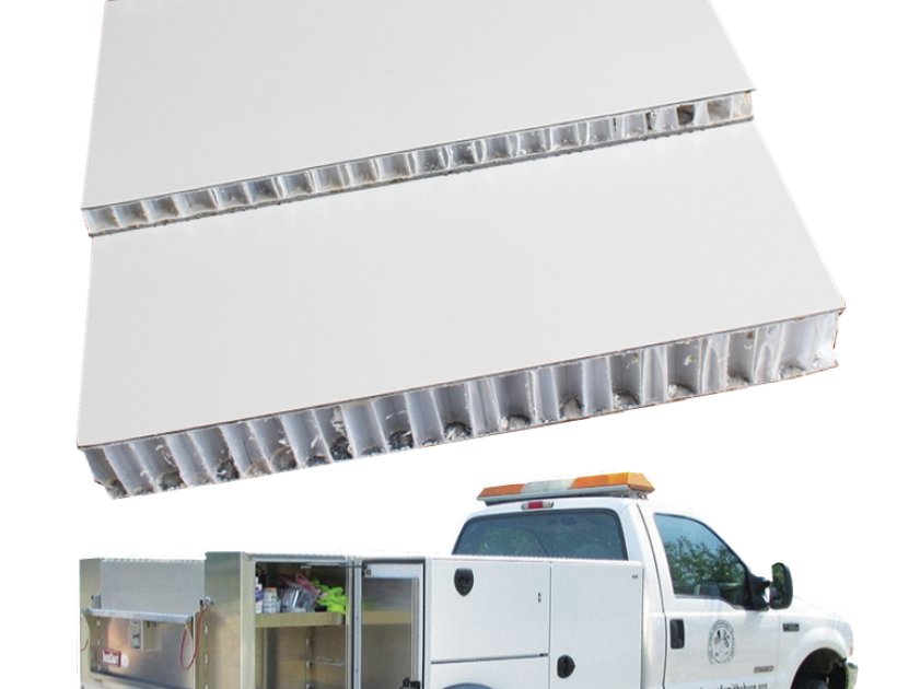 FRP honeycomb sandwich panels