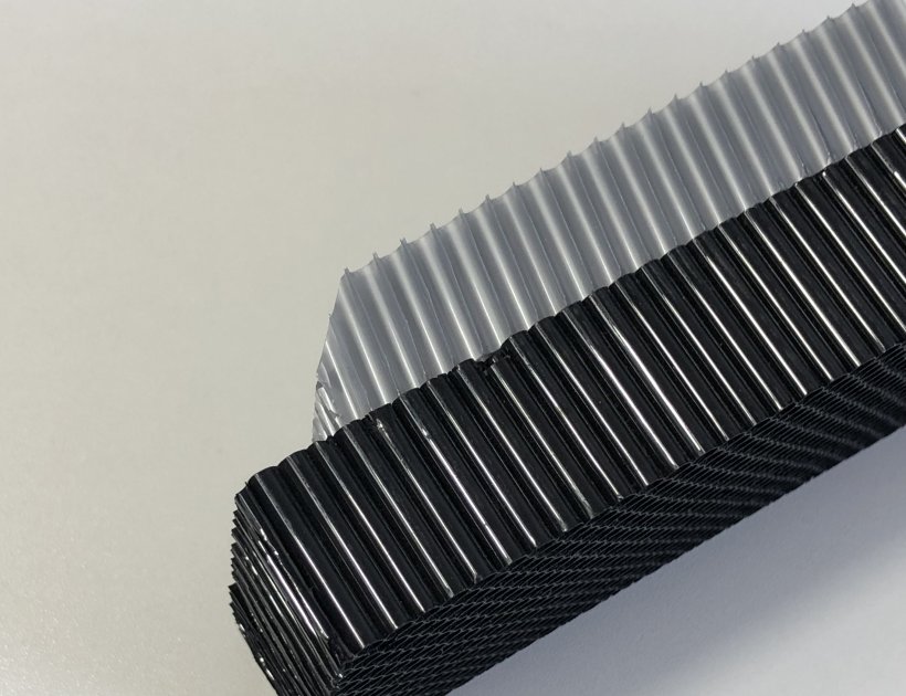 PC Honeycomb Air Curtain Display Cabinet Ventilation Strip