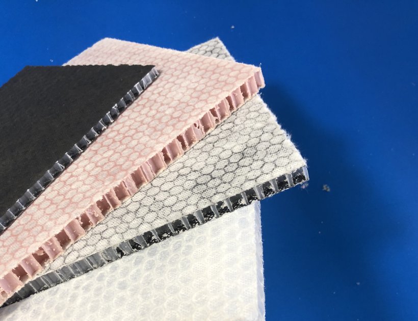  PP Polypropylene Honeycomb with Non-woven surface