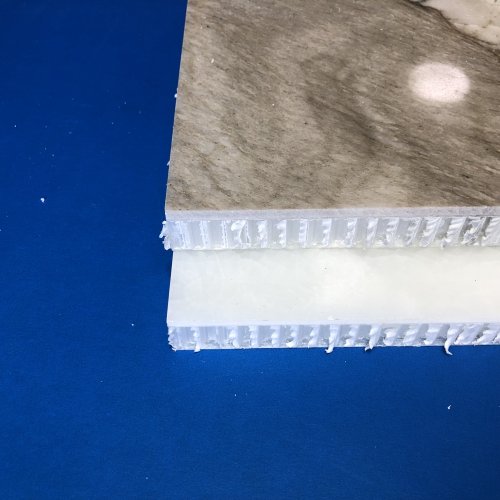 Plastic acoustic honeycomb panels for sound reducing