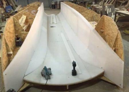 ARE POLYPROPYLENE HONEYCOMB PANELS SUITABLE FOR BUILDING A SMALL CRAFT? 