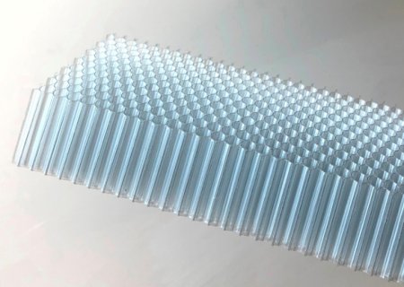 Why PC honeycomb core can be used for air curtains?
